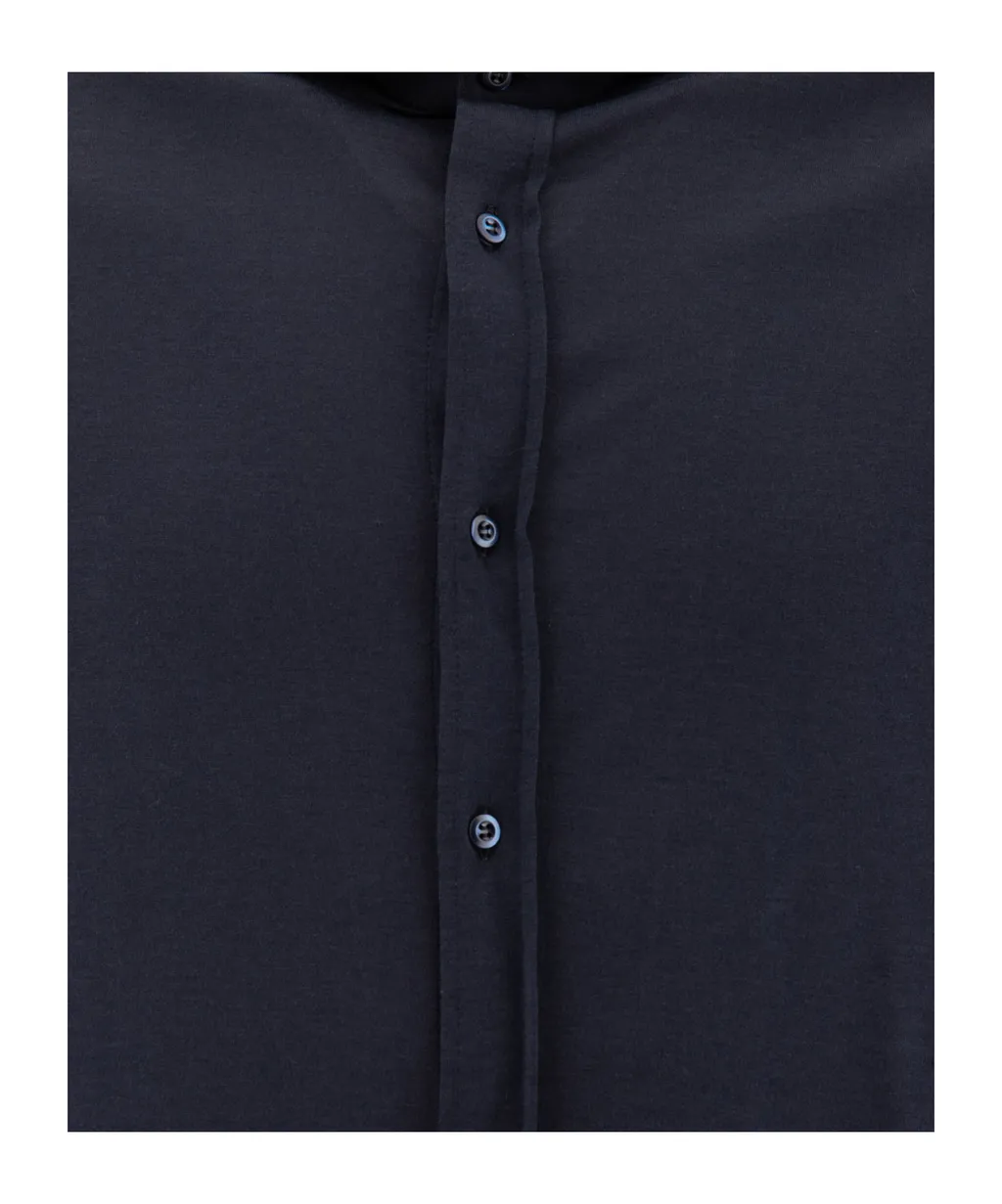 Buttoned Long-Sleeved Shirt