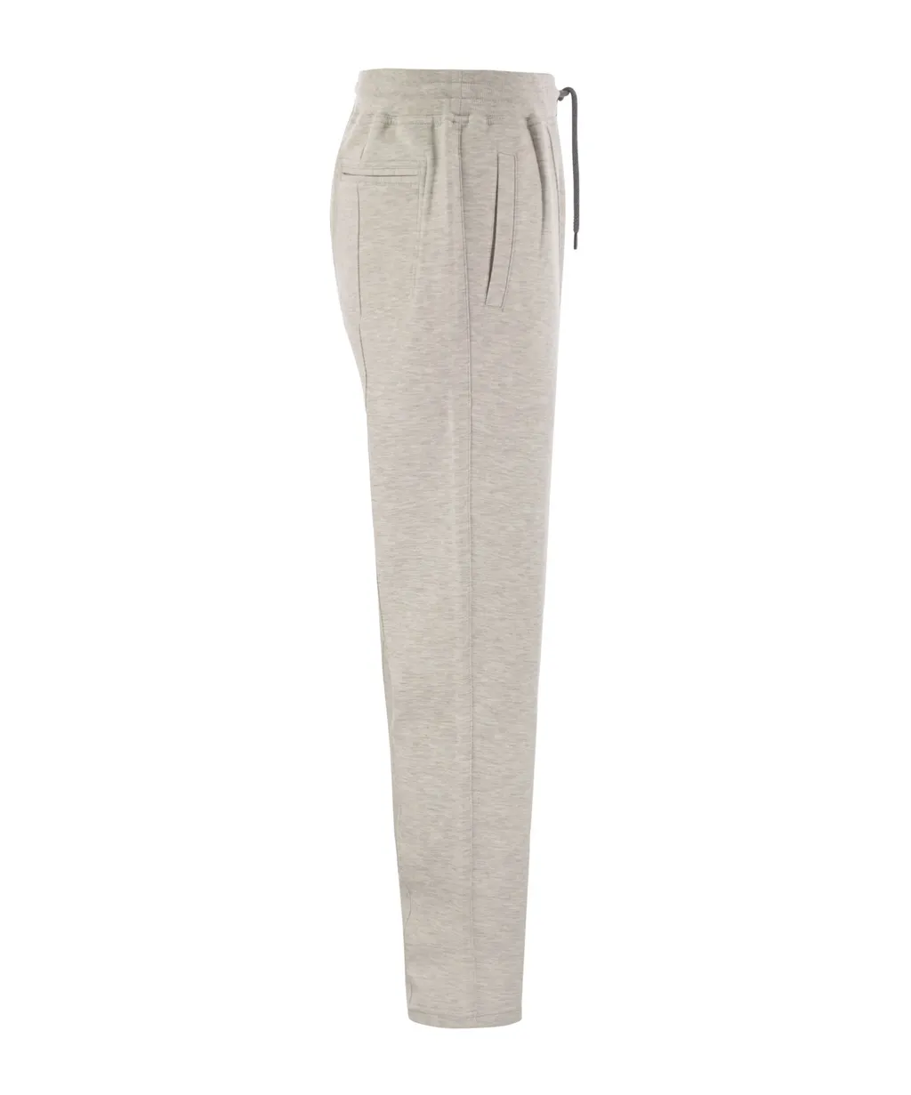 Drawstring Fleece Trousers
