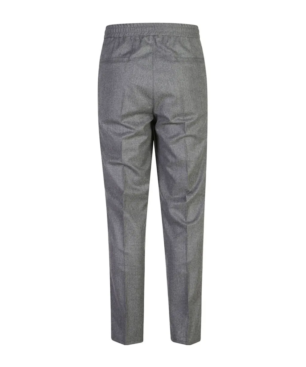 Drawstring Elastic Waist Pants