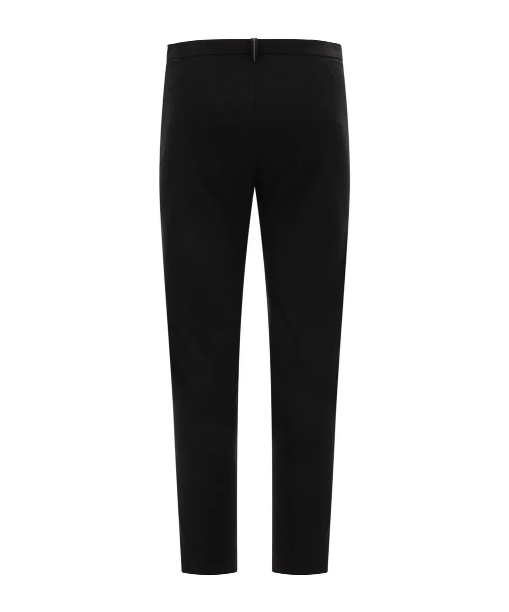 High-Waist Side Slit Trousers