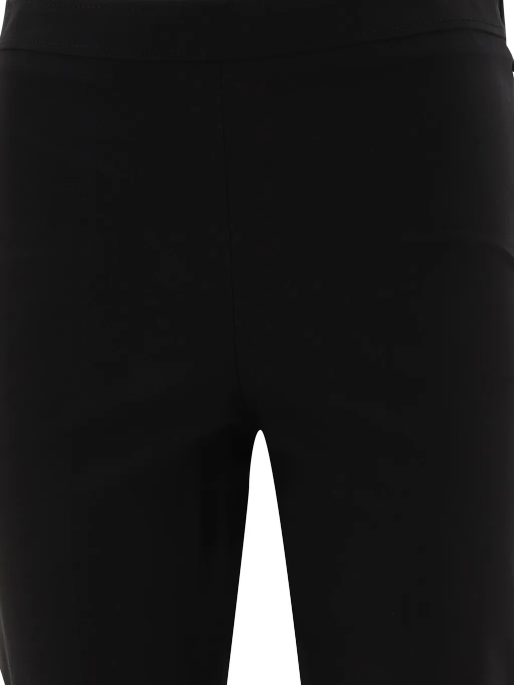 High-Waist Side Slit Trousers