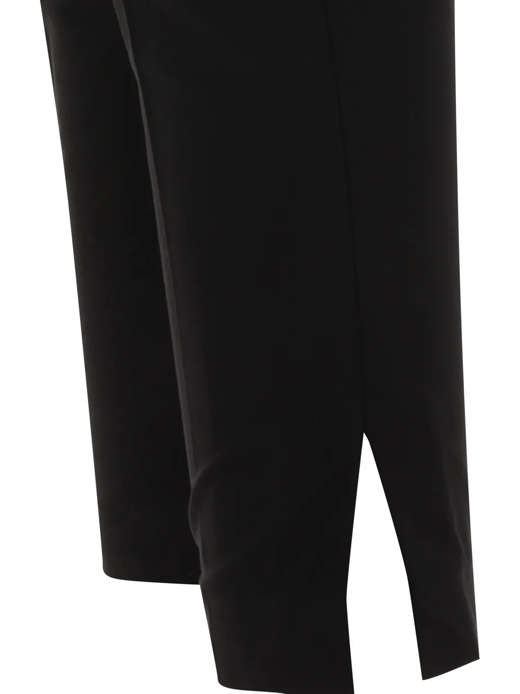 High-Waist Side Slit Trousers