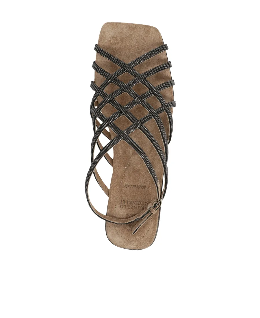 Monile Ankle Strap Sandals