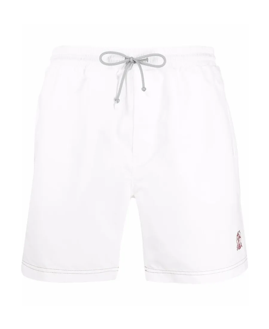 Logo-Embroidered Swim Shorts