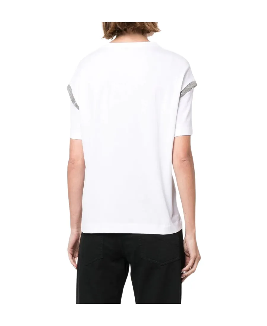 Monili Chain Oversized Cotton T-Shirt