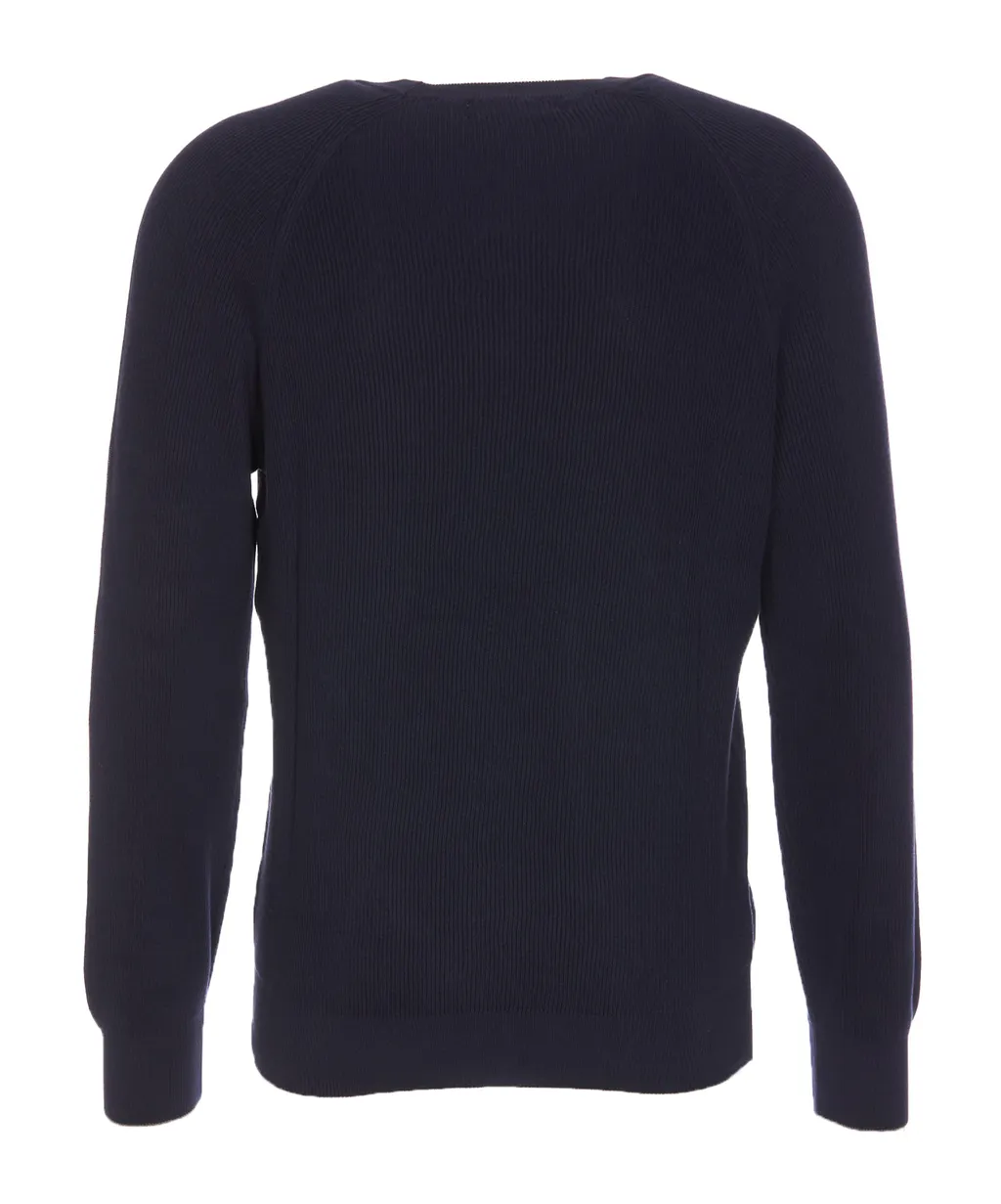 Ribbed Crewneck Sweater