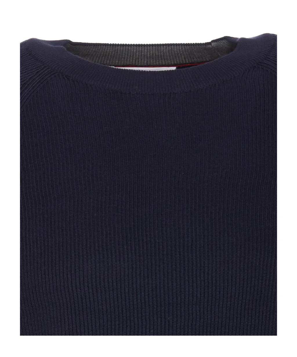 Ribbed Crewneck Sweater