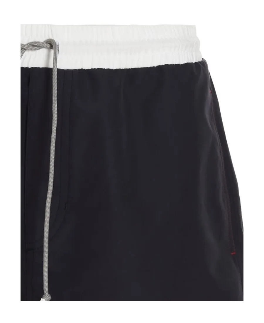 Drawstring Swim Trunks