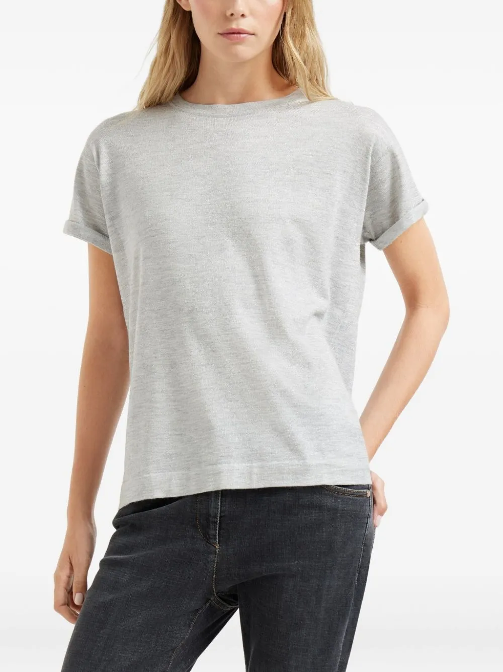 Short-Sleeved Crewneck T-Shirt