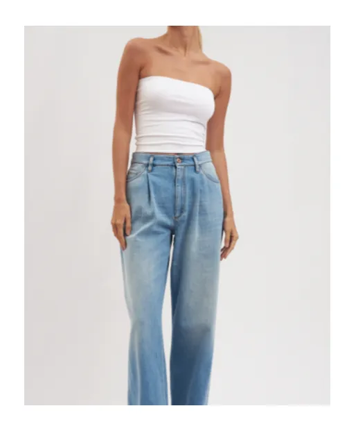 Strapless Stretched Top