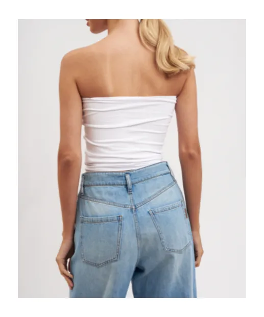 Strapless Stretched Top