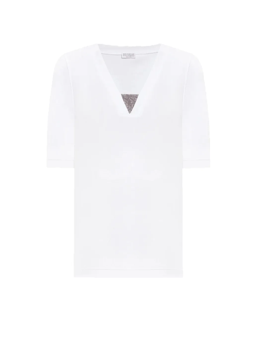 V-Neck Short Sleeved T-Shirt