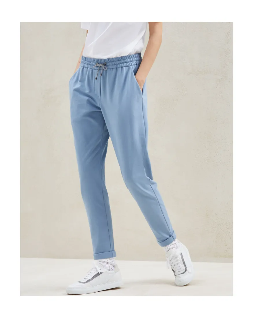 Slim Drawstring Sweatpants
