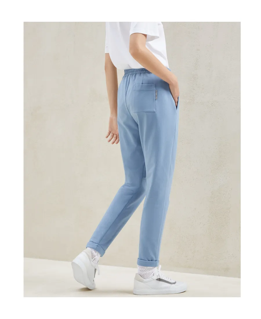 Slim Drawstring Sweatpants