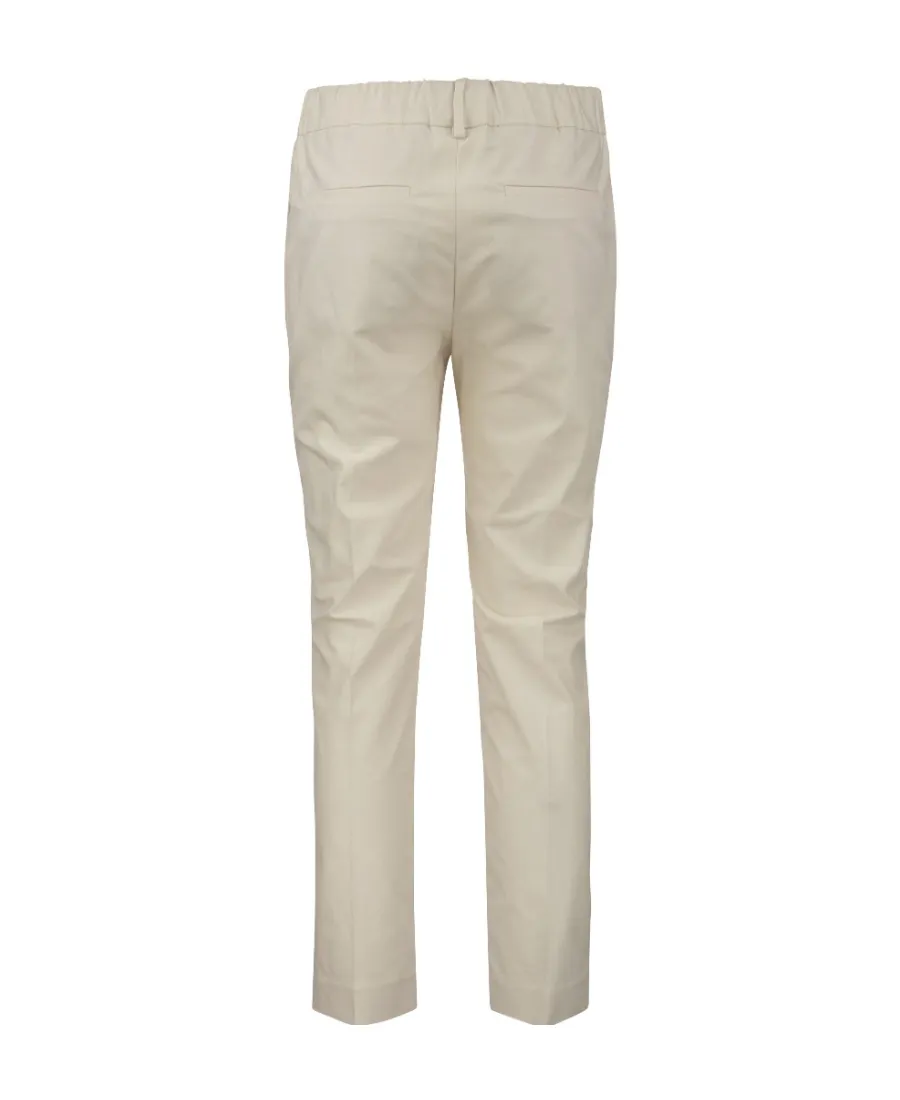 Cropped Pleated Trousers
