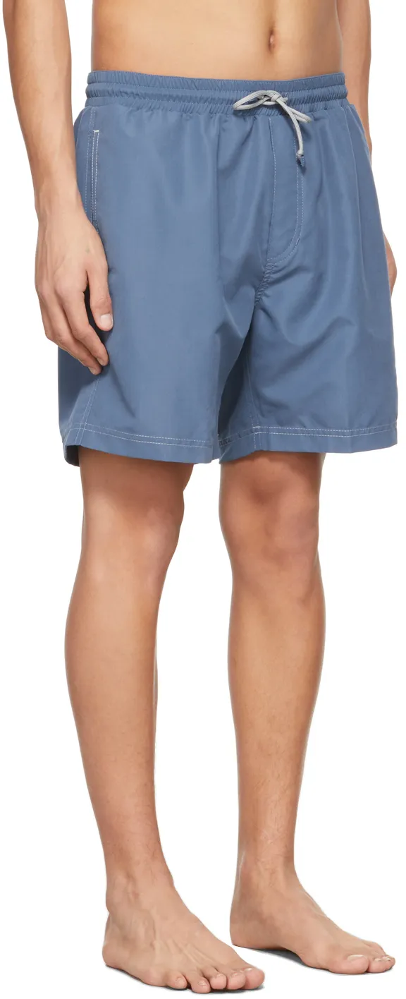 Logo Embroidered Swimming Shorts