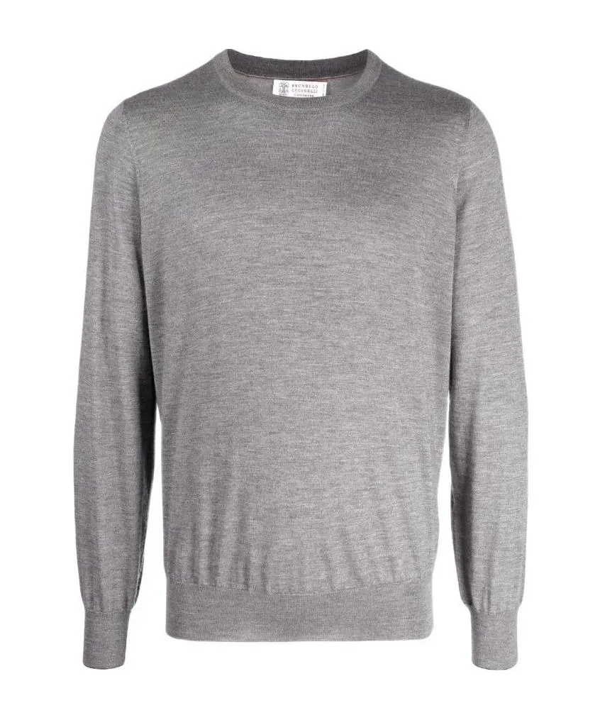 Crewneck Long-Sleeved Jumper