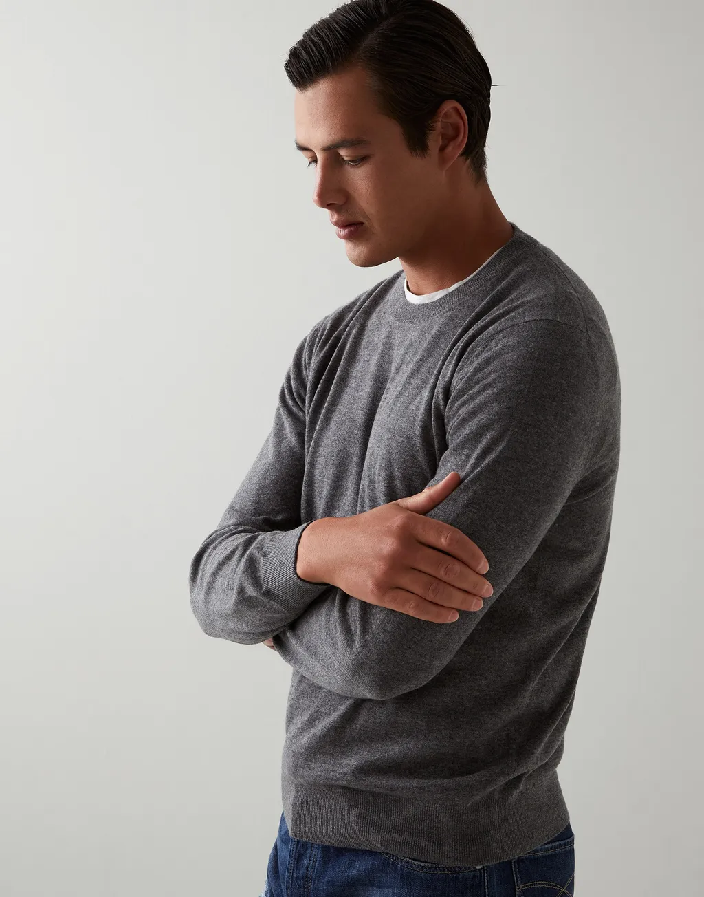 Crewneck Long-Sleeved Jumper
