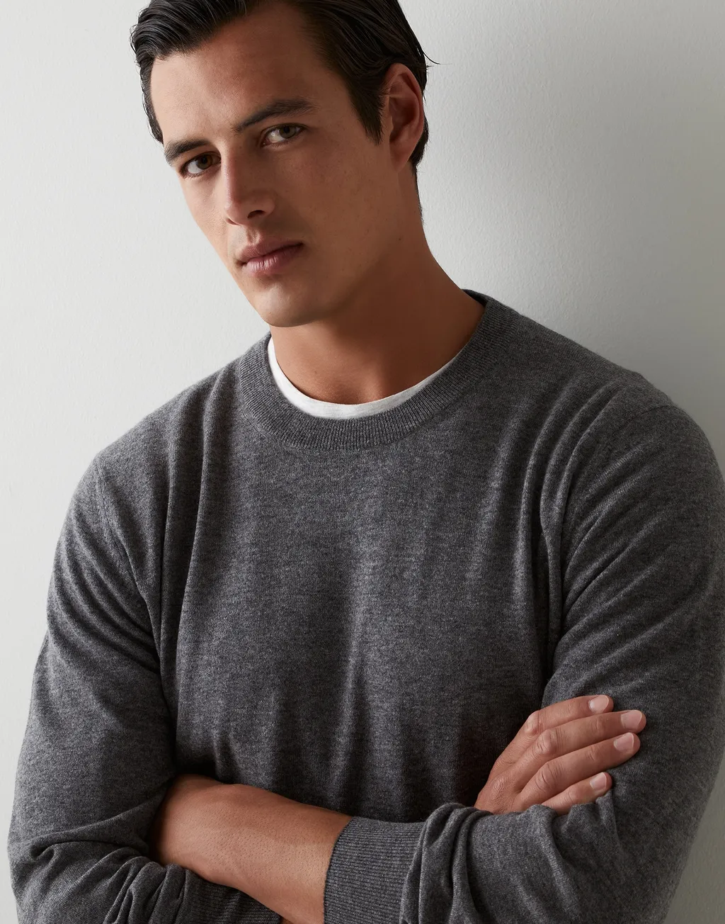Crewneck Long-Sleeved Jumper