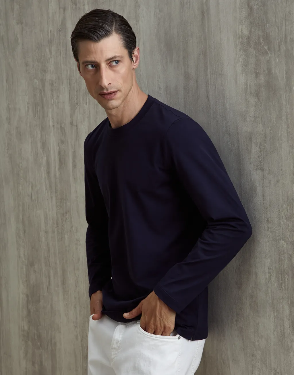 Cotton Crew-Neck Sweatshirt