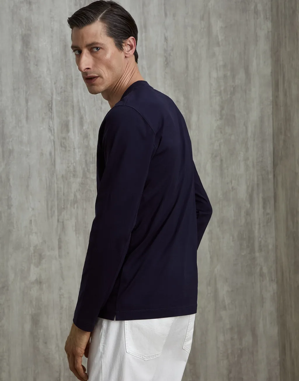 Cotton Crew-Neck Sweatshirt