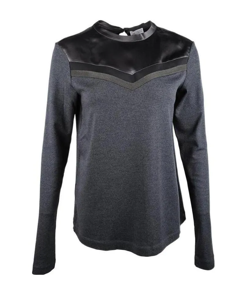 Stitched Long-Sleeved T-Shirt