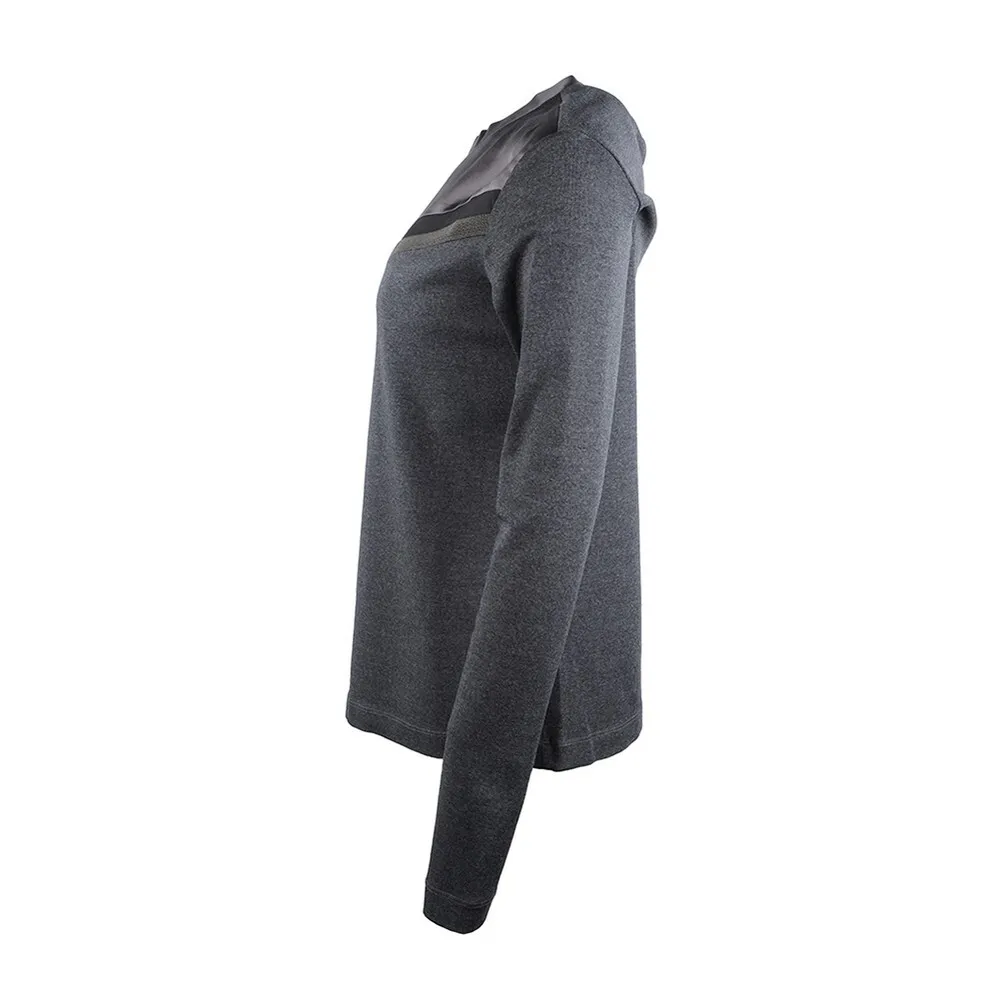 Stitched Long-Sleeved T-Shirt