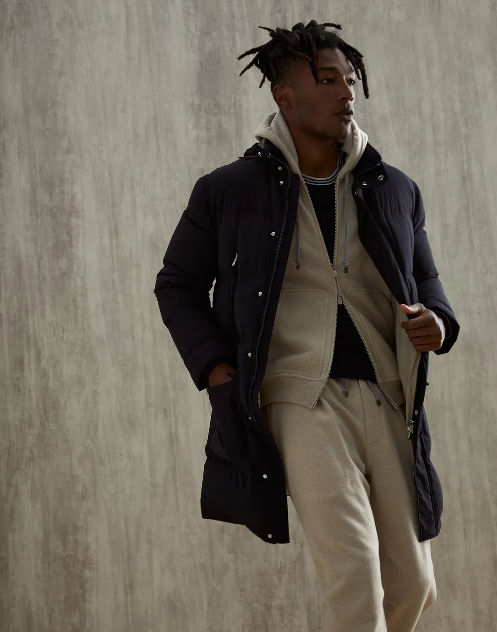 Mid-Length Padded Coat