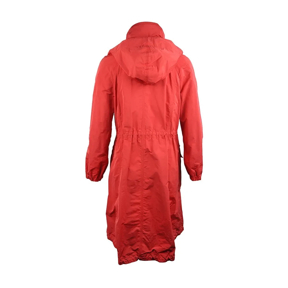 Long Hooded Casual Jacket