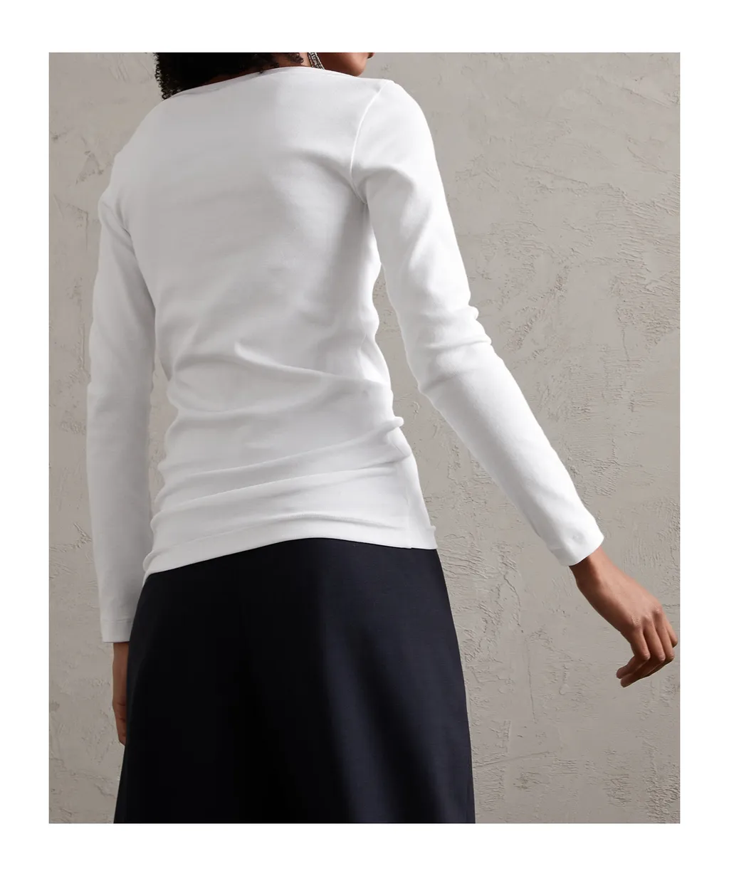 V-Neck Bead Embellished Top