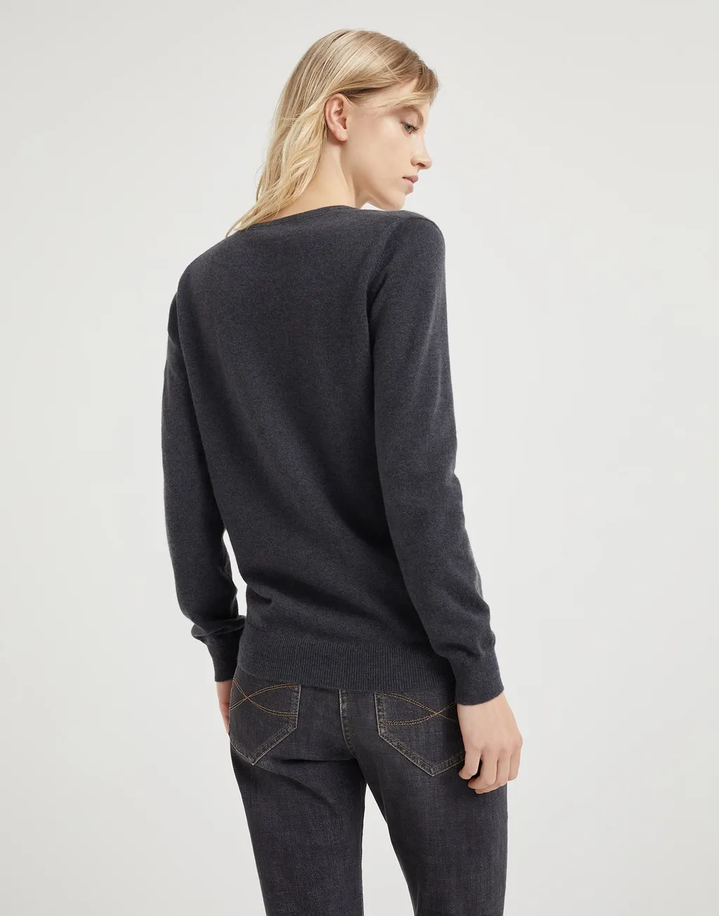 Cashmere Fine-Knit Jumper