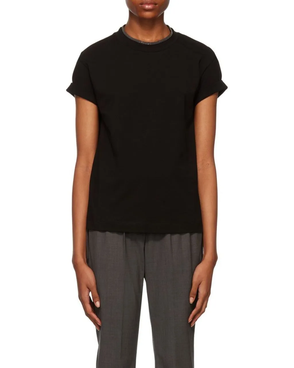 Embellished Crewneck T-Shirt