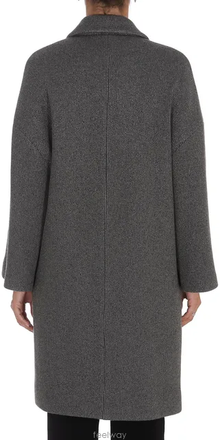 Double-Breasted Cashmere-Blend Coat