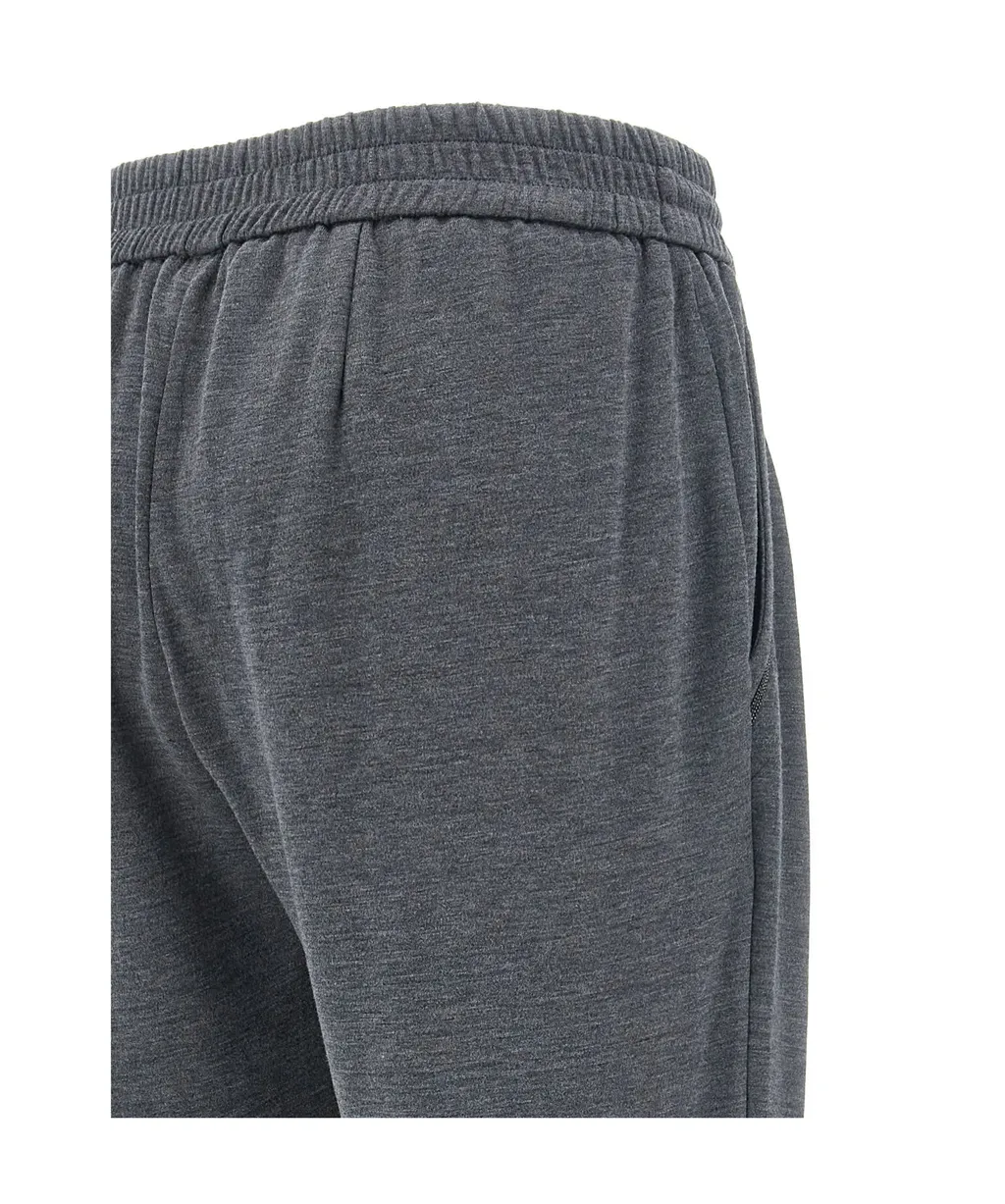 Elastic Waistband Drawstring Joggers