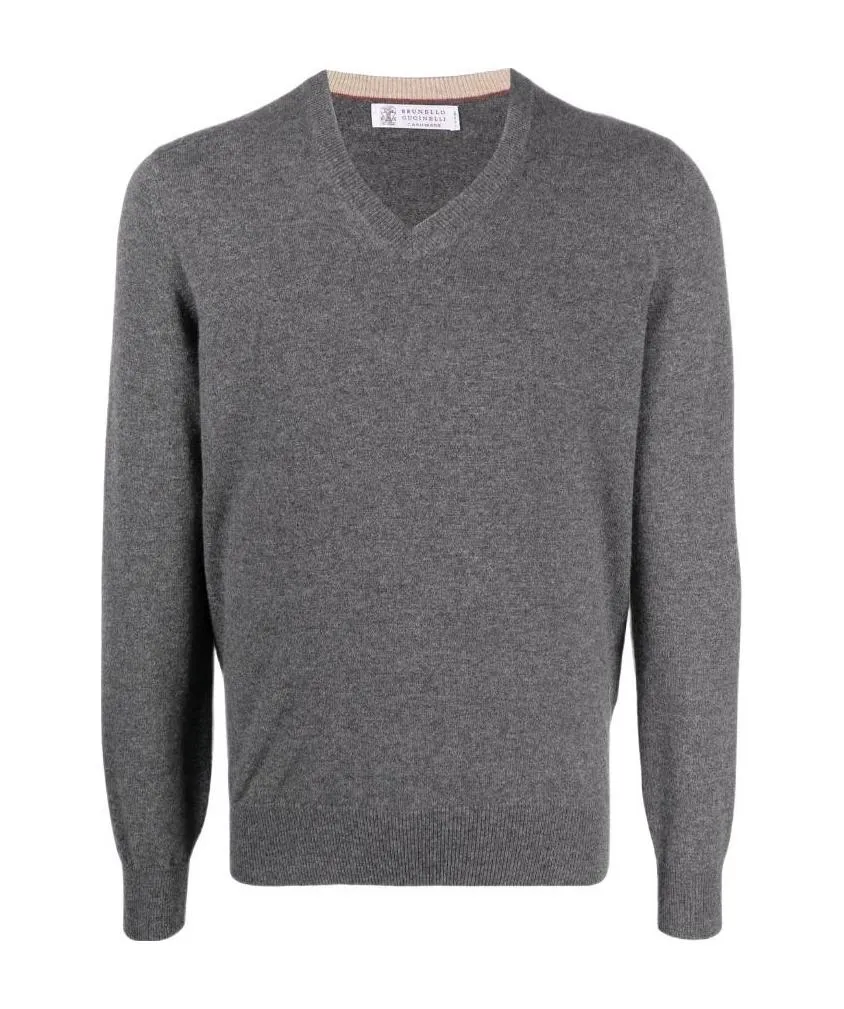 V-Neck Cashmere Jumper