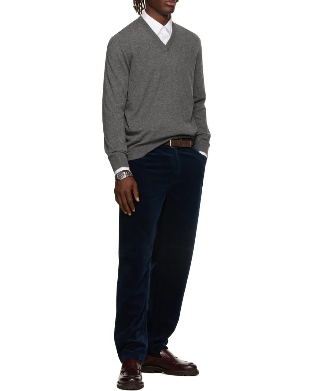 V-Neck Cashmere Jumper