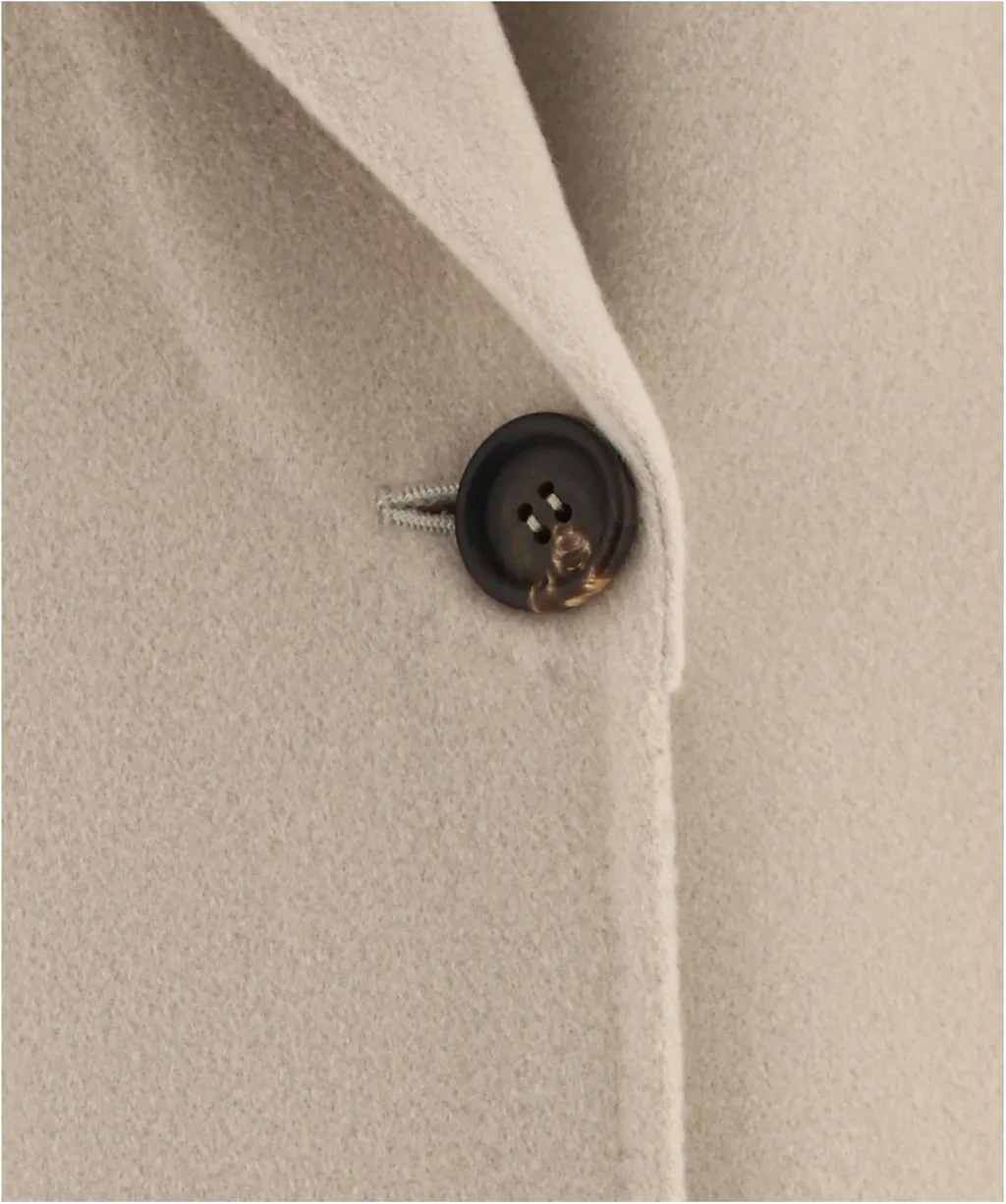 Double-Breasted Oversized Coat