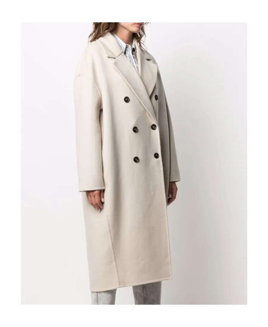 Double-Breasted Oversized Coat