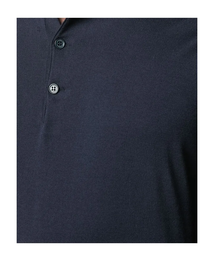 Short Sleeved Buttoned Polo Shirt