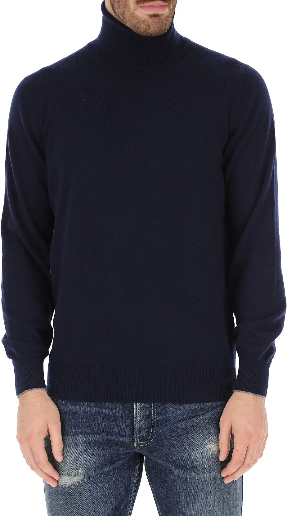 Long-Sleeved Turtleneck Jumper