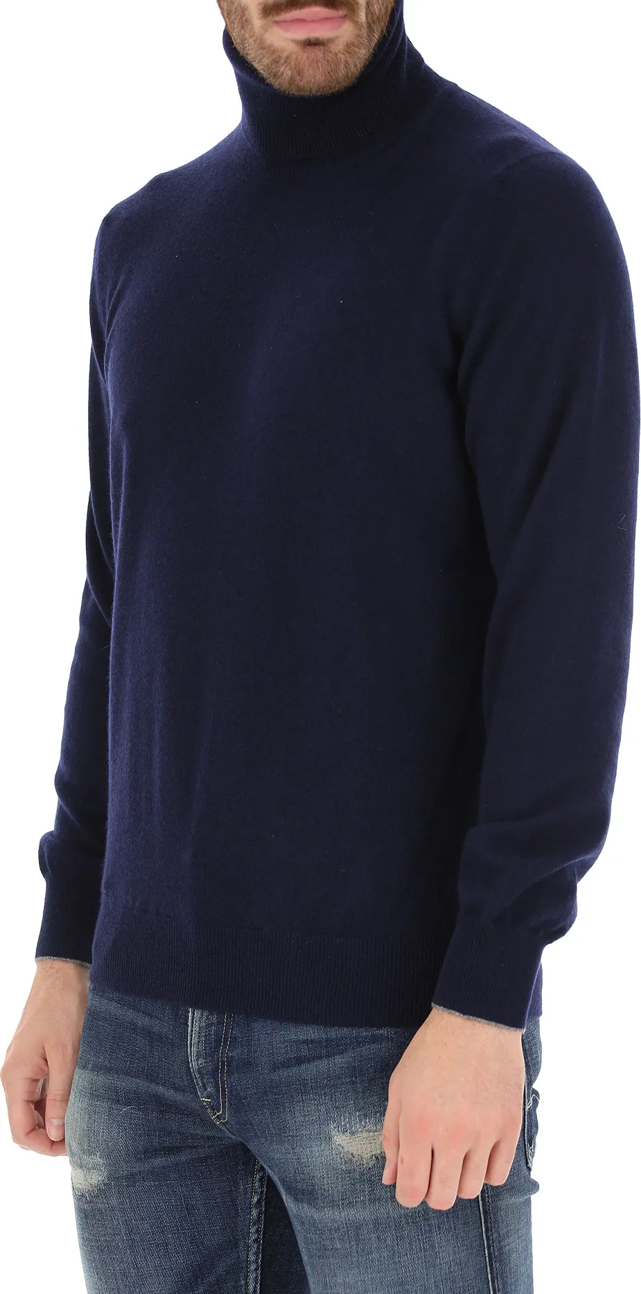 Long-Sleeved Turtleneck Jumper