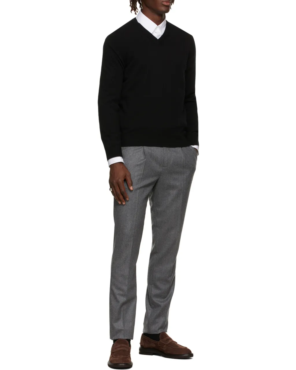 V-Neck Cashmere Jumper