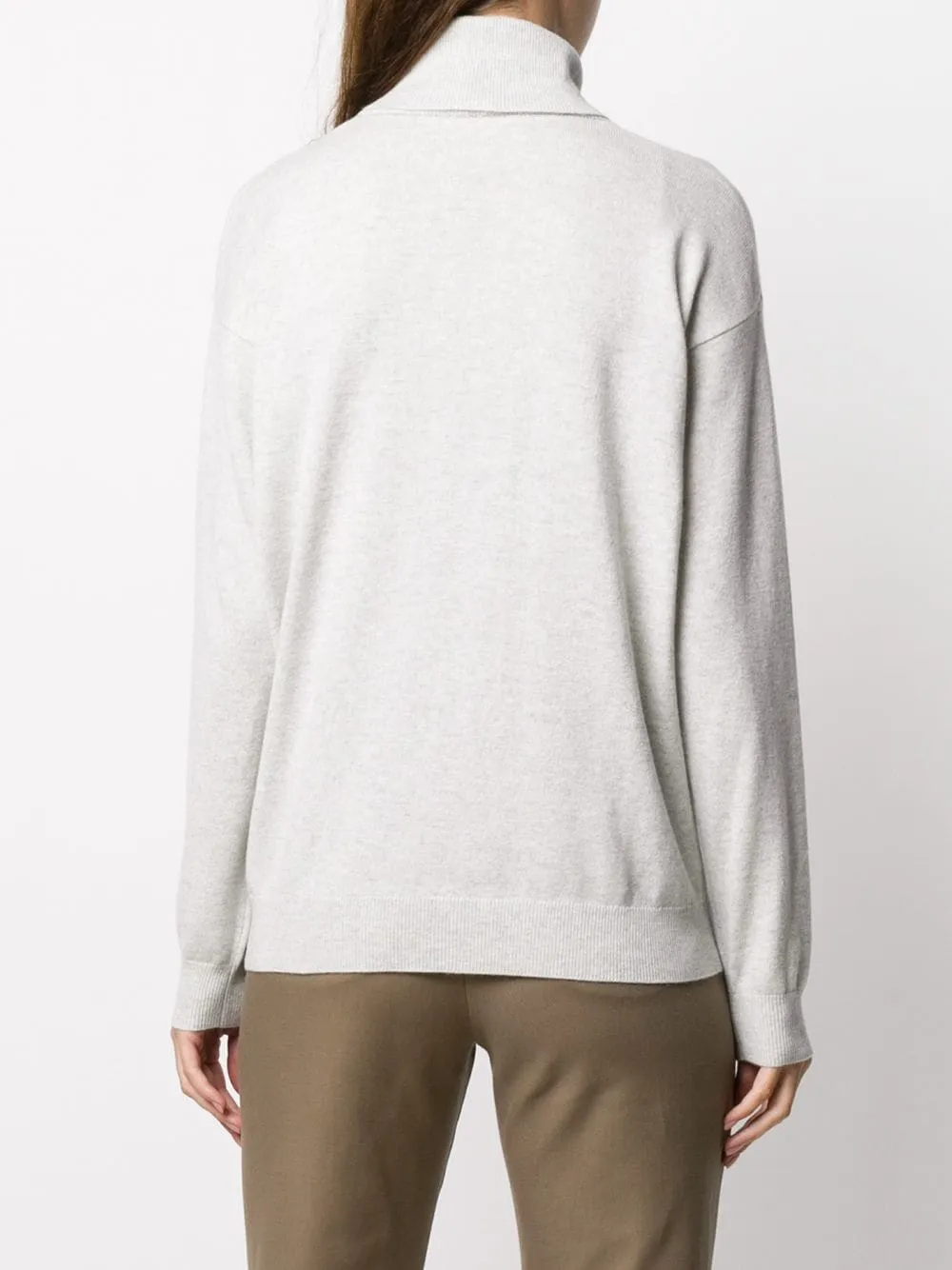 Mock-Neck Cashmere Jumper