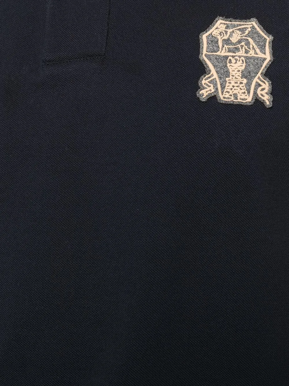 Logo Embroidered Polo Shirt