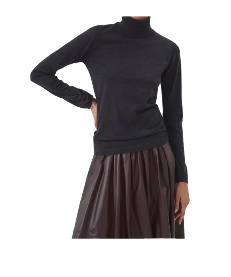 Turtleneck Knit Jumper