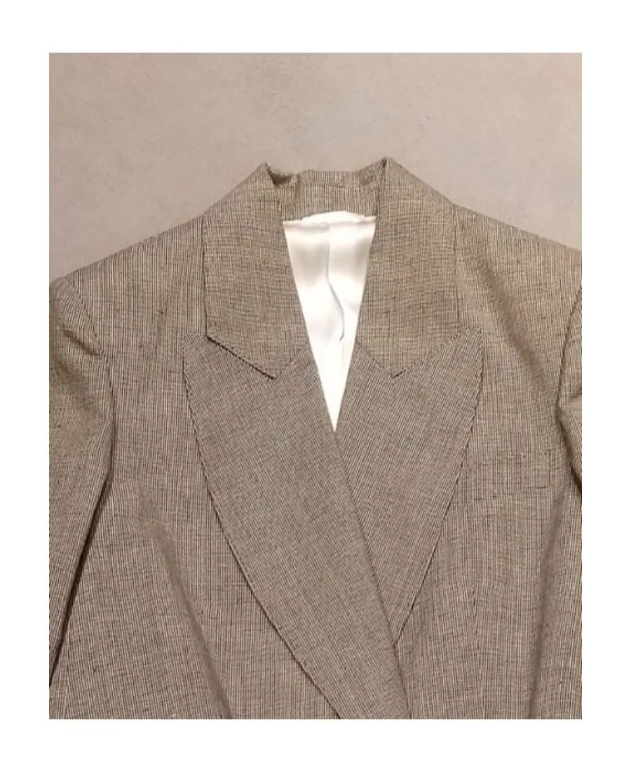 Waistband Lapel Suit Jacket
