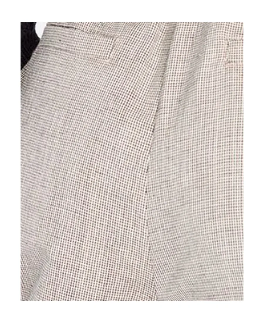 High-Waisted Cropped Trousers