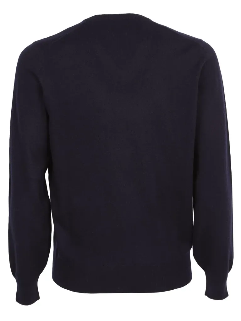 V-Neck Knitted Jumper