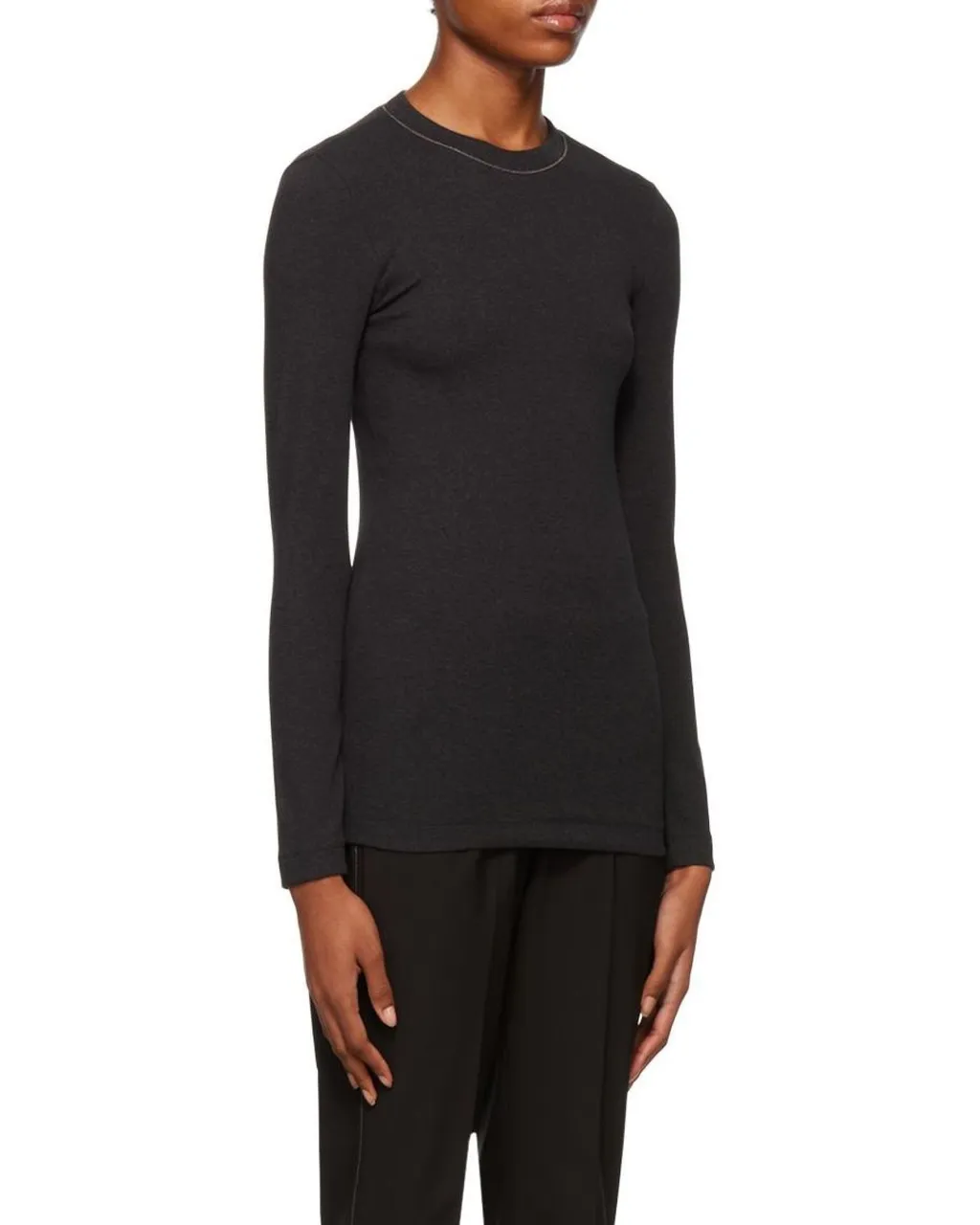 Embellished Crewneck Top