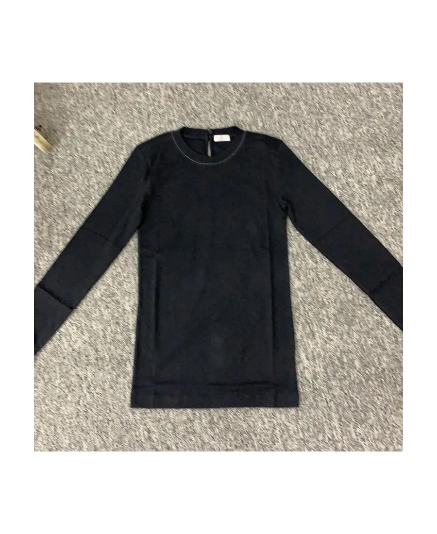 Embellished Crewneck Top